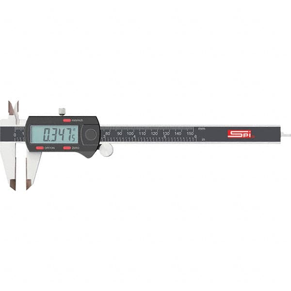 SPI - 0 to 150mm Range, 0.01mm Resolution, Electronic Caliper - Apex Tool & Supply