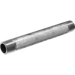 USA Sealing - 1-1/4 x 6" 6063 Aluminum Pipe Nipple - Apex Tool & Supply