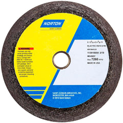 Norton - Tool & Cutter Grinding Wheels Wheel Type: Type 11 Superabrasive Wheel Type Number: B42 - Apex Tool & Supply