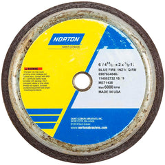Norton - Tool & Cutter Grinding Wheels Wheel Type: Type 11 Superabrasive Wheel Type Number: B42 - Apex Tool & Supply