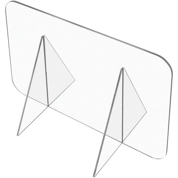USA Sealing - 24" x 42" Self-Supporting Partition & Panel System-Social Distancing Barrier - Apex Tool & Supply