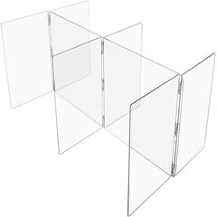 USA Sealing - 48" x 96" Self-Supporting Partition & Panel System-Social Distancing Barrier - Apex Tool & Supply