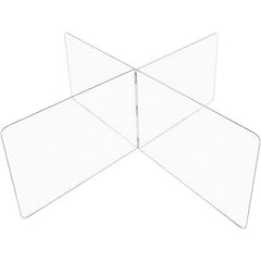 USA Sealing - 48" x 96" Self-Supporting Partition & Panel System-Social Distancing Barrier - Apex Tool & Supply