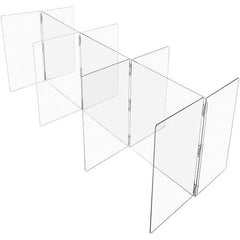 USA Sealing - 48" x 96" Self-Supporting Partition & Panel System-Social Distancing Barrier - Apex Tool & Supply