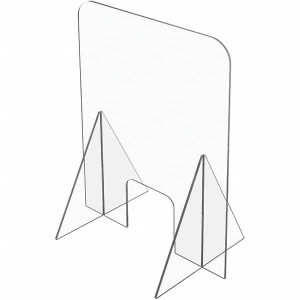 USA Sealing - 24" x 60" Self-Supporting Partition & Panel System-Social Distancing Barrier - Apex Tool & Supply