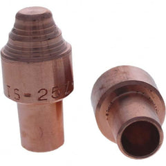 Tuffaloy - Spot Welder Tips For Use With: 5RW Cap Taper Electrode Holder Type: Male Cap S Nose - Apex Tool & Supply