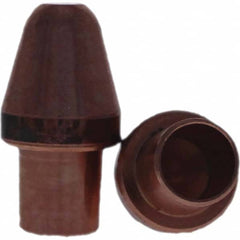 Tuffaloy - Spot Welder Tips For Use With: 7RW Cap Taper Electrode Holder Type: Male Cap A Nose (Pointed) - Apex Tool & Supply