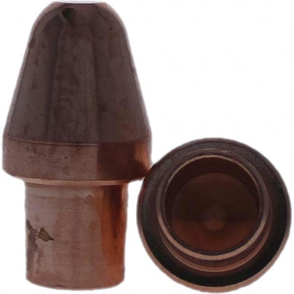 Tuffaloy - Spot Welder Tips For Use With: 7RW Cap Taper Electrode Holder Type: Male Cap A Nose (Pointed) - Apex Tool & Supply