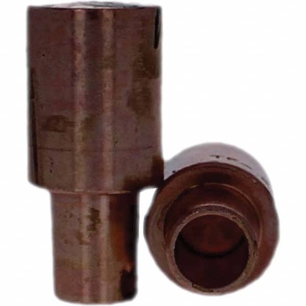 Tuffaloy - Spot Welder Tips For Use With: 7RW Cap Taper Electrode Holder Type: Male Cap F Nose (Radius) - Apex Tool & Supply