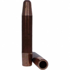 Tuffaloy - Spot Welder Tips For Use With: 5RW Electrode Holder Type: Straight Tip A Nose (Pointed) - Apex Tool & Supply