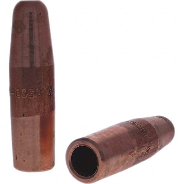 Tuffaloy - Spot Welder Tips For Use With: 5RW Electrode Holder Type: Straight Tip A Nose (Pointed) - Apex Tool & Supply