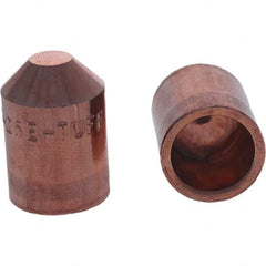 Tuffaloy - Spot Welder Tips For Use With: 5RW Cap Taper Electrode Holder Type: Female Cap E Nose (Truncated) - Apex Tool & Supply