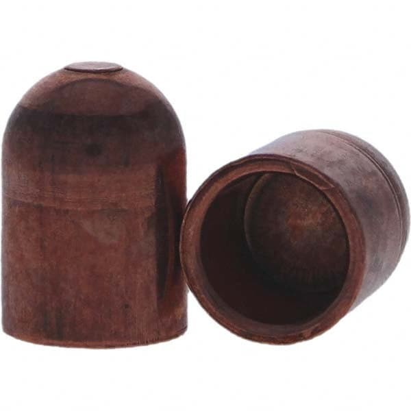 Tuffaloy - Spot Welder Tips For Use With: 5RW Cap Taper Electrode Holder Type: Female Cap B Nose (Dome) - Apex Tool & Supply