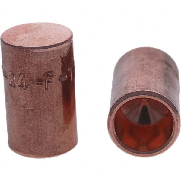 Tuffaloy - Spot Welder Tips For Use With: 4RW Cap Taper Electrode Holder Type: Female Cap F Nose (Radius) - Apex Tool & Supply