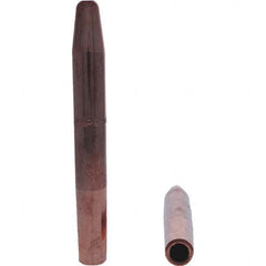 Tuffaloy - Spot Welder Tips For Use With: 4RW Electrode Holder Type: Straight Tip A Nose (Pointed) - Apex Tool & Supply