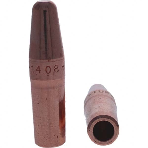 Tuffaloy - Spot Welder Tips For Use With: 4RW Electrode Holder Type: Straight Tip A Nose (Pointed) - Apex Tool & Supply