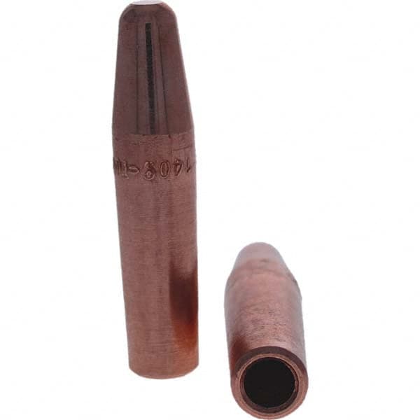 Tuffaloy - Spot Welder Tips For Use With: 4RW Electrode Holder Type: Straight Tip A Nose (Pointed) - Apex Tool & Supply