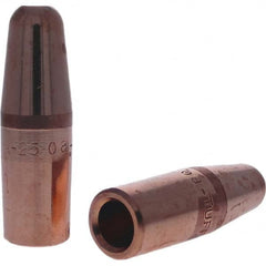 Tuffaloy - Spot Welder Tips For Use With: 5RW Electrode Holder Type: Straight Tip A Nose (Pointed) - Apex Tool & Supply