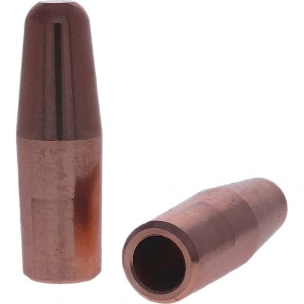 Tuffaloy - Spot Welder Tips For Use With: 4RW Electrode Holder Type: Straight Tip A Nose (Pointed) - Apex Tool & Supply