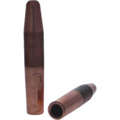 Tuffaloy - Spot Welder Tips For Use With: 4RW Electrode Holder Type: Straight Tip A Nose (Pointed) - Apex Tool & Supply
