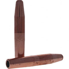 Tuffaloy - Spot Welder Tips For Use With: 4RW Electrode Holder Type: Straight Tip A Nose (Pointed) - Apex Tool & Supply