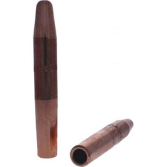 Tuffaloy - Spot Welder Tips For Use With: 4RW Electrode Holder Type: Straight Tip A Nose (Pointed) - Apex Tool & Supply