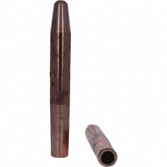 Tuffaloy - Spot Welder Tips For Use With: 4RW Electrode Holder Type: Straight Tip A Nose (Pointed) - Apex Tool & Supply