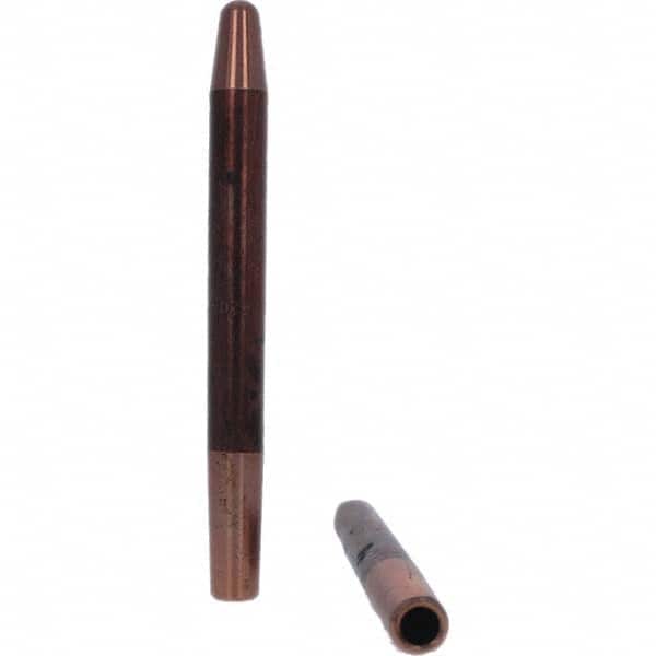 Tuffaloy - Spot Welder Tips For Use With: 4RW Electrode Holder Type: Straight Tip A Nose (Pointed) - Apex Tool & Supply