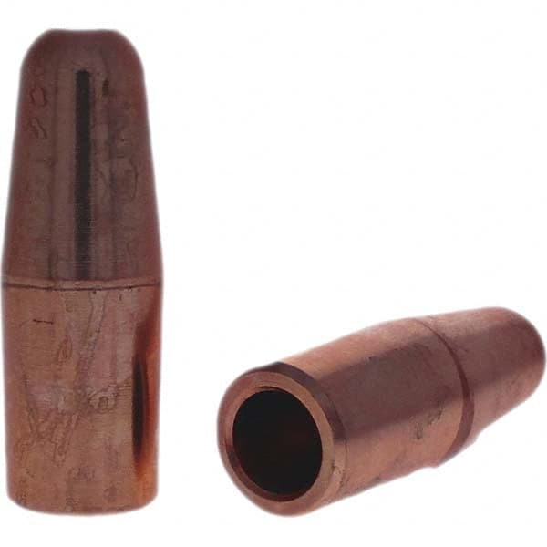 Tuffaloy - Spot Welder Tips For Use With: 5RW Electrode Holder Type: Straight Tip A Nose (Pointed) - Apex Tool & Supply