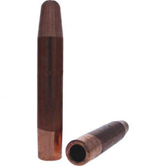 Tuffaloy - Spot Welder Tips For Use With: 5RW Electrode Holder Type: Straight Tip A Nose (Pointed) - Apex Tool & Supply