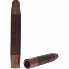 Tuffaloy - Spot Welder Tips For Use With: 5RW Electrode Holder Type: Straight Tip A Nose (Pointed) - Apex Tool & Supply