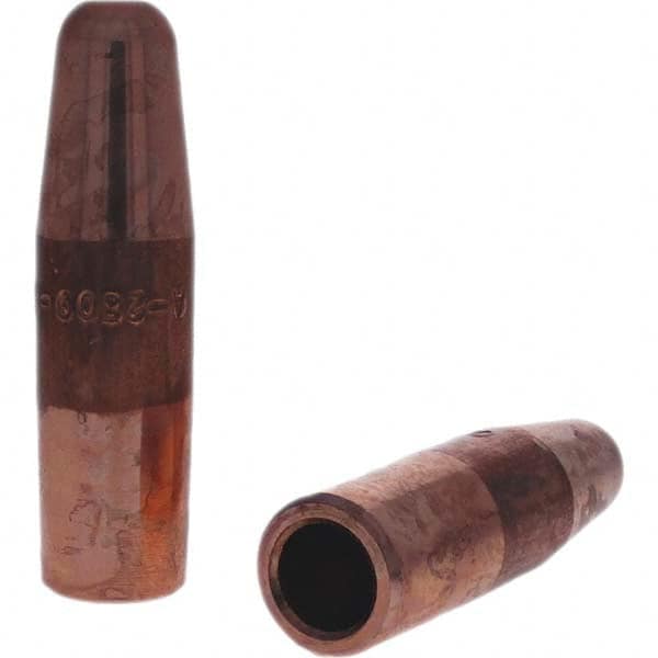 Tuffaloy - Spot Welder Tips For Use With: 6RW Electrode Holder Type: Straight Tip A Nose (Pointed) - Apex Tool & Supply