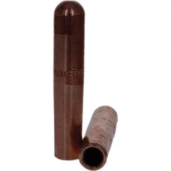 Tuffaloy - Spot Welder Tips For Use With: 4RW Electrode Holder Type: Straight Tip B Nose (Dome) - Apex Tool & Supply