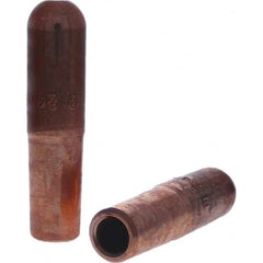 Tuffaloy - Spot Welder Tips For Use With: 4RW Electrode Holder Type: Straight Tip B Nose (Dome) - Apex Tool & Supply