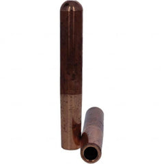 Tuffaloy - Spot Welder Tips For Use With: 4RW Electrode Holder Type: Straight Tip B Nose (Dome) - Apex Tool & Supply