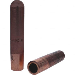 Tuffaloy - Spot Welder Tips For Use With: 5RW Electrode Holder Type: Straight Tip B Nose (Dome) - Apex Tool & Supply