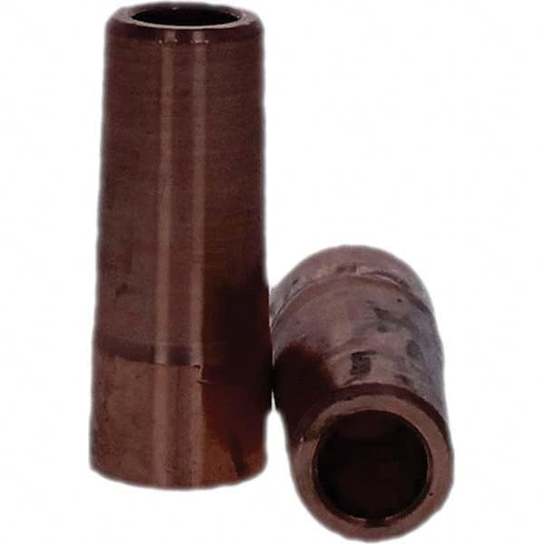 Tuffaloy - Spot Welder Tips For Use With: 4RW Electrode Holder Type: Straight Tip C Nose (Flat) - Apex Tool & Supply