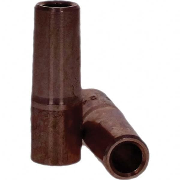 Tuffaloy - Spot Welder Tips For Use With: 4RW Electrode Holder Type: Straight Tip C Nose (Flat) - Apex Tool & Supply