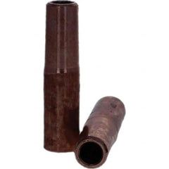 Tuffaloy - Spot Welder Tips For Use With: 4RW Electrode Holder Type: Straight Tip C Nose (Flat) - Apex Tool & Supply