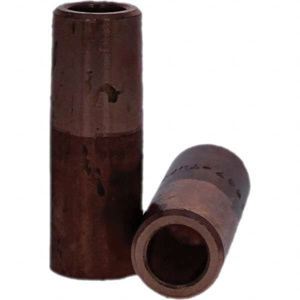 Tuffaloy - Spot Welder Tips For Use With: 5RW Electrode Holder Type: Straight Tip C Nose (Flat) - Apex Tool & Supply