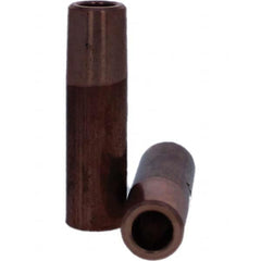 Tuffaloy - Spot Welder Tips For Use With: 5RW Electrode Holder Type: Straight Tip C Nose (Flat) - Apex Tool & Supply
