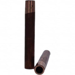 Tuffaloy - Spot Welder Tips For Use With: 5RW Electrode Holder Type: Straight Tip C Nose (Flat) - Apex Tool & Supply