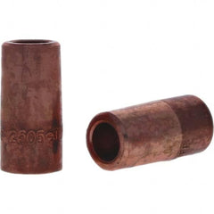 Tuffaloy - Spot Welder Tips For Use With: 5RW Electrode Holder Type: Straight Tip C Nose (Flat) - Apex Tool & Supply