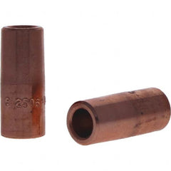 Tuffaloy - Spot Welder Tips For Use With: 5RW Electrode Holder Type: Straight Tip C Nose (Flat) - Apex Tool & Supply