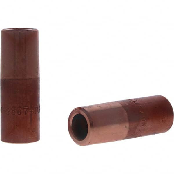 Tuffaloy - Spot Welder Tips For Use With: 5RW Electrode Holder Type: Straight Tip C Nose (Flat) - Apex Tool & Supply
