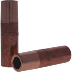 Tuffaloy - Spot Welder Tips For Use With: 5RW Electrode Holder Type: Straight Tip C Nose (Flat) - Apex Tool & Supply