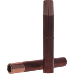 Tuffaloy - Spot Welder Tips For Use With: 5RW Electrode Holder Type: Straight Tip C Nose (Flat) - Apex Tool & Supply