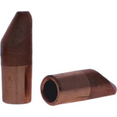 Tuffaloy - Spot Welder Tips For Use With: 5RW Electrode Holder Type: Straight Tip D Nose (Offset) - Apex Tool & Supply