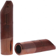 Tuffaloy - Spot Welder Tips For Use With: 7RW Electrode Holder Type: Straight Tip D Nose (Offset) - Apex Tool & Supply
