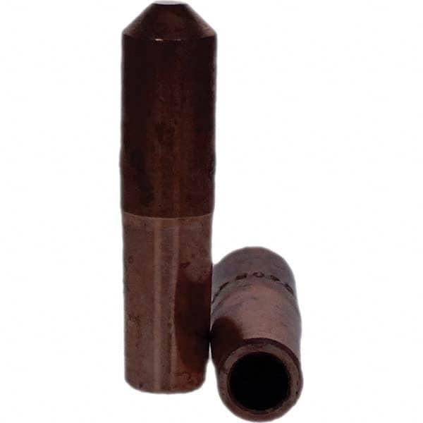 Tuffaloy - Spot Welder Tips For Use With: 4RW Electrode Holder Type: Straight Tip E Nose (Truncated) - Apex Tool & Supply
